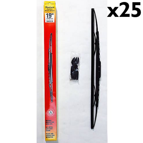 Image of Stadium - Universal Fit Spoiler Wiper Blades 19inch - 25 Pack
