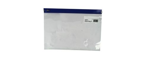 Image of Snopake Zippa Bag A4 Plus Blue 12804