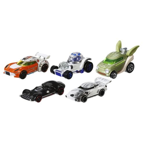Image of Hot Wheels Star Wars Character Cars 5 Pack