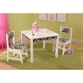KidKraft Fun and Funky Table and Two Chair Set