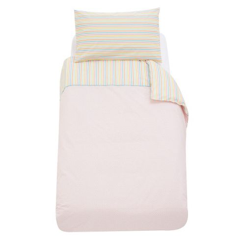 Image of Mothercare Butterfly Fields Cot Bed Duvet And Pillowcase Set