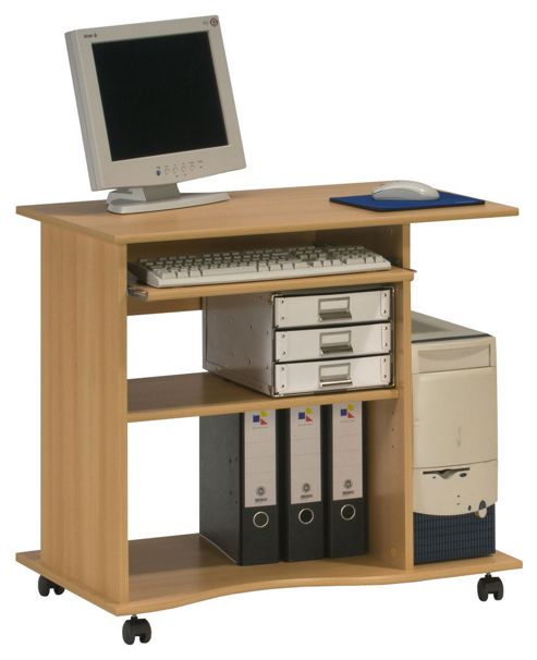 Image of Maja Madrid Beech Computer Trolley