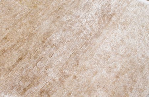 Image of Angelo Silky Beige Knotted Rug - 240cm H X 170cm W (7 Ft 10.5 In X 5 Ft 7 In)
