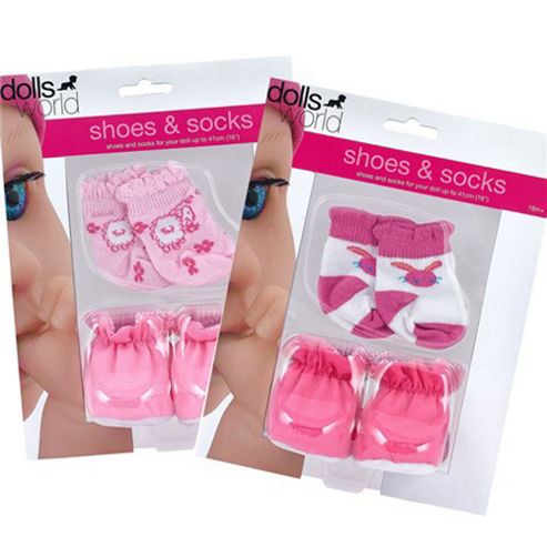 Image of Dolls World Shoes And Socks