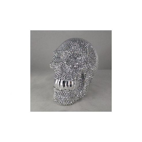 Image of Arthouse Skull Decoration - Siiver - Small