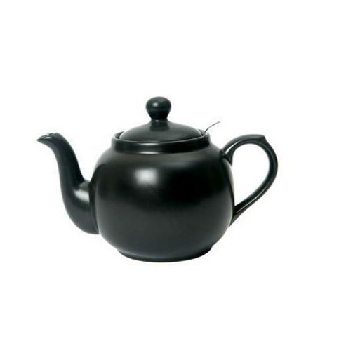 Image of London Pottery Co. 2 Cup Farmhouse Filter Teapot Black