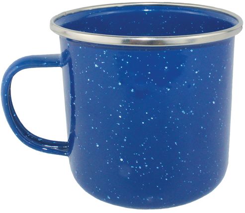 Image of Yellowstone Enamel 360ml Camping Mug Blue