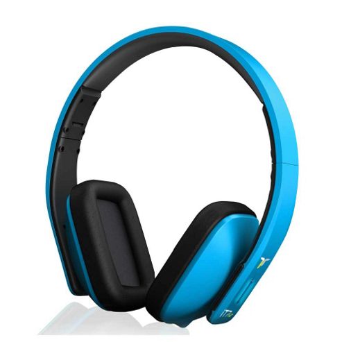 Image of It7x2 Bluetooth Wireless Headphones Blue Matte
