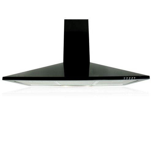 Image of Electriq Eiqchchimbb90 90cm Traditional Chimney Cooker Hood Satin Black