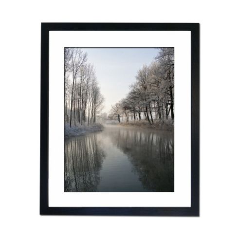 Image of Culture Decor Winter Lake Wall Art