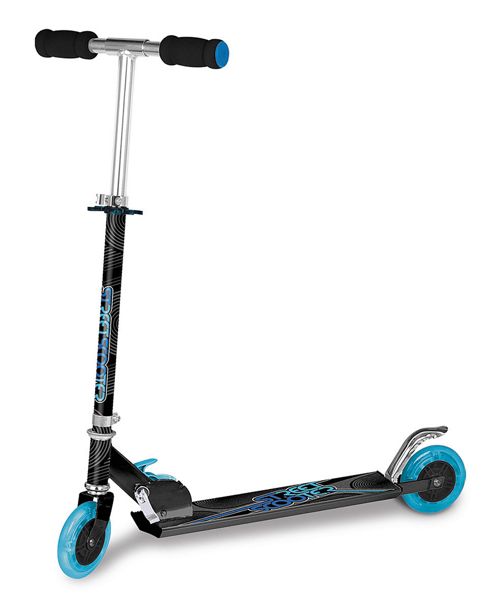 Image of Street Scooter 2-wheel Folding Scooter, Blue