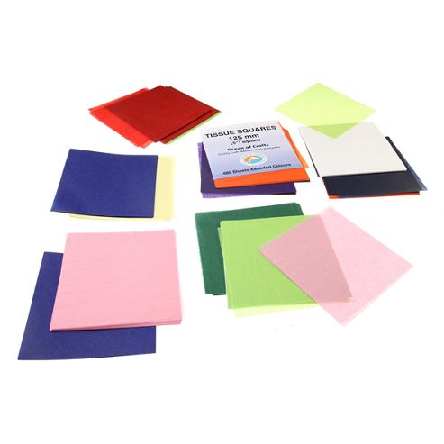 Image of Tissue Squares 125mm (5 Inch)