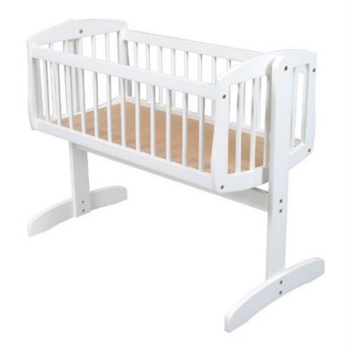 Image of Kub Vagga Swinging Crib (white)