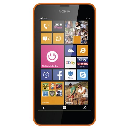 Image of Virgin Media Nokia Lumia 630 Orange
