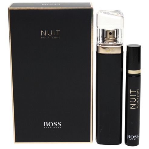 Image of Hugo Boss Nuit 75ml Edp + 7ml Travel Spray