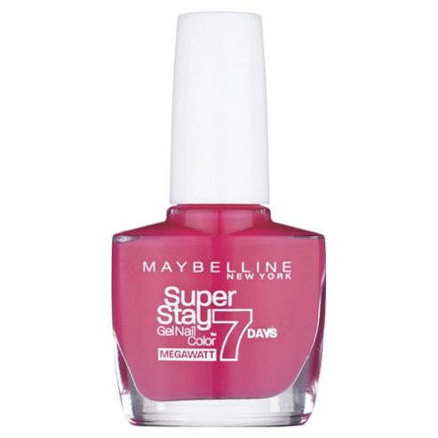 Image of Maybelline Superstay 7 Days Nail Colour 190 Pink Volt