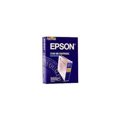 Image of Epson S020130 Ink Cartridge (cyan) For Stylus Colour 3000 Printer