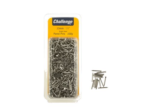 Image of Shaw Challenge Panel Pins 15mm B/s Clam