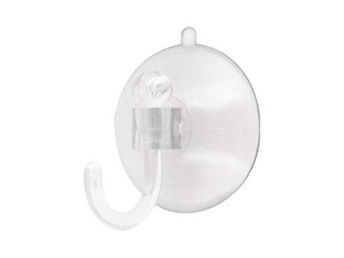 Image of Basic 20468 Suction Hooks Clear 40mm