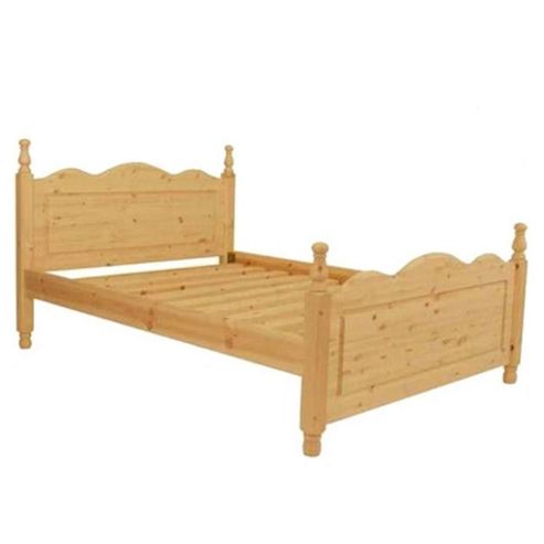 Image of Double Premier Pine Low End Bed - 4ft 6"