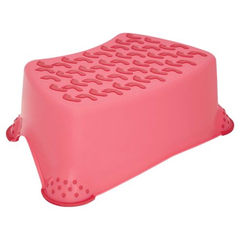 Image of Tesco Loves Baby Step Stool Pink