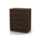 Altruna Manhattan 4 Drawer Chest - Walnut