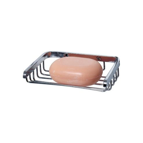 Image of Sanwood Tray And Basket In Chrome