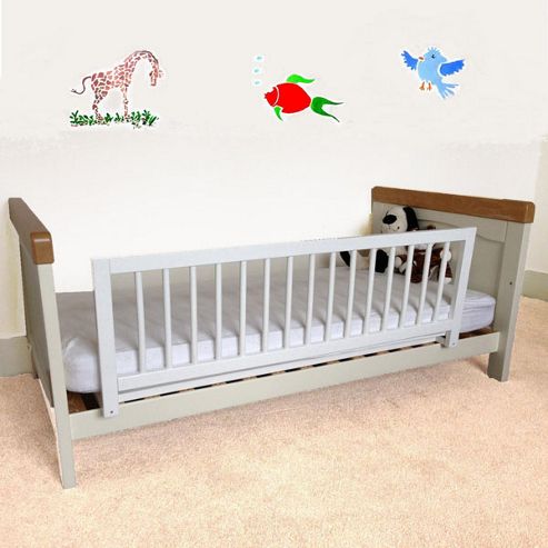 Image of Safetots Wooden Bed Rail White