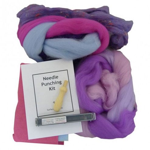 Image of Needle Felting Kit Mauve