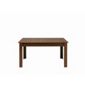 Caxton Byron Four Leg Extending Dining Table in Mahogany - 150-193cm