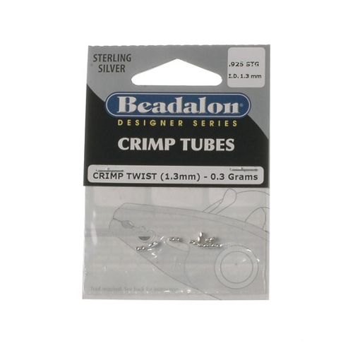Image of Beadalon Crimptwist 1.3mm Strlng 0.3g