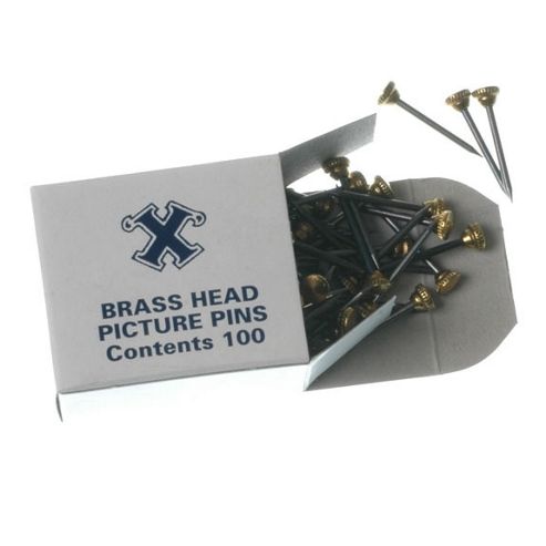 Image of X Brass Head Pins 100s
