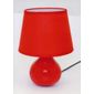 Home Essence Berry Ceramic 40W Table Lamp in Red