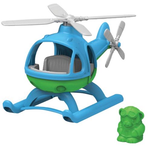 Image of Green Toys Helicopter (blue)
