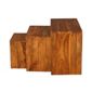 Elements Cubex Petite Nest of Tables in Warm Lacquer