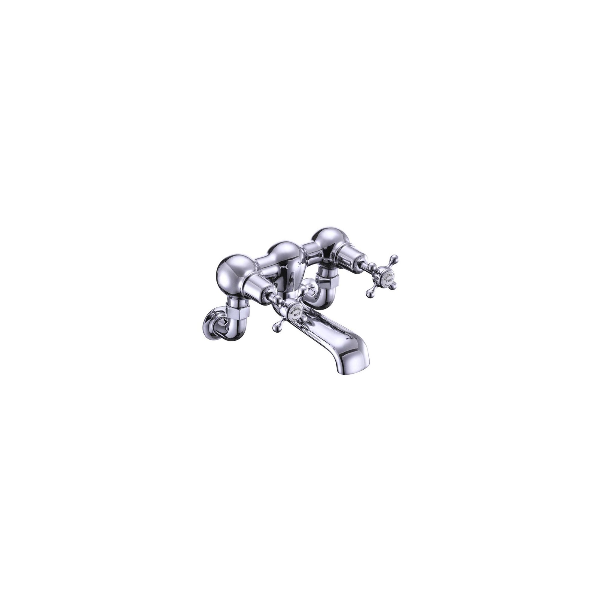 Burlington Claremont Bath Filler Tap, Wall Mounted, Chrome at Tesco Direct
