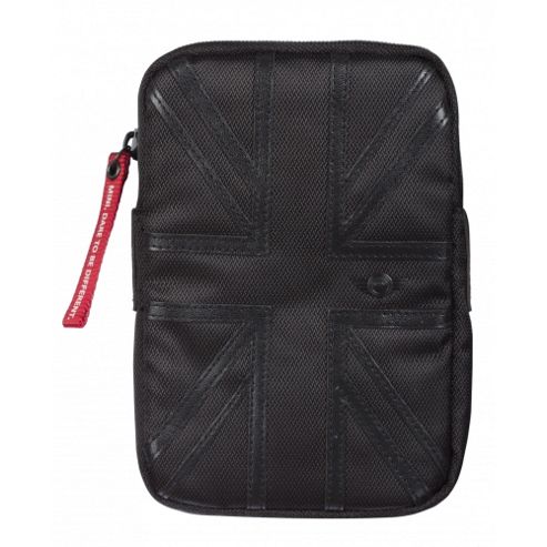 Image of Union Jack Large Leather Camera Bag