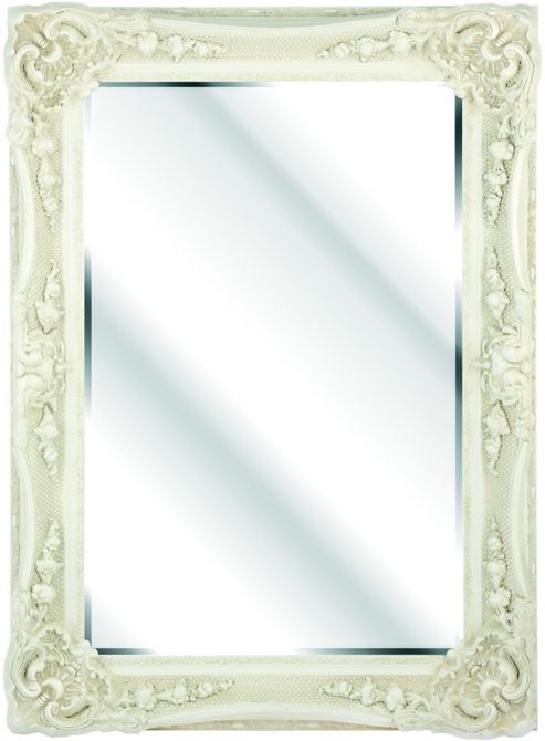 Image of D & J Simons Berkshire Mirror - Ivory - 140cm H X 109cm W