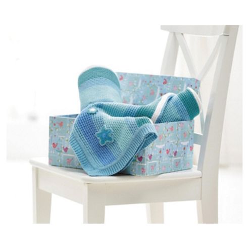 Image of Clair De Lune Pram Blanket Pick N Mix Blue