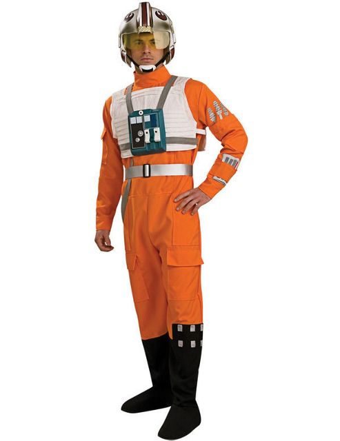 Image of Adult X-wing Pilot Star Wars Costume Extra Large
