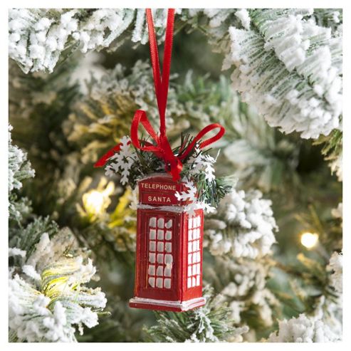 Buy Weiste Red Telephone Box Christmas Tree Decoration from our All