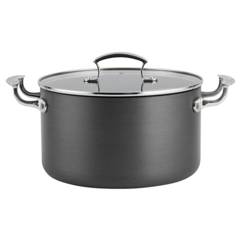 Image of Go Cook 24cm Hard Anodised Stockpot