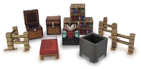 Image of Minecraft Paper Craft Overworld Utility Pack
