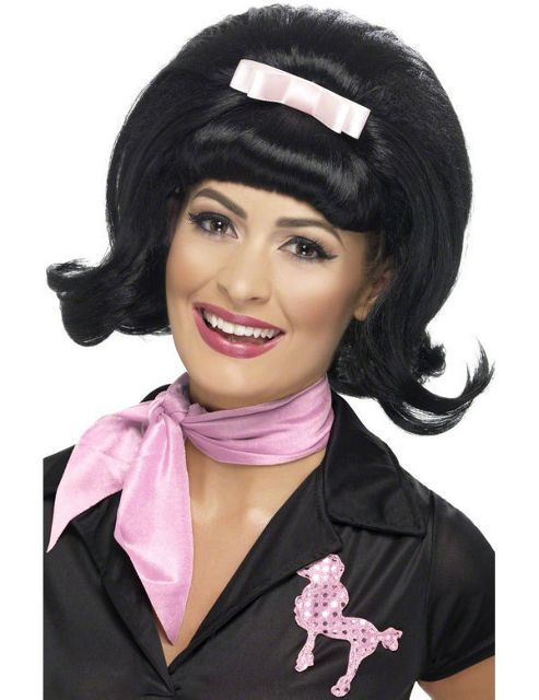 Image of Black 50s Wig