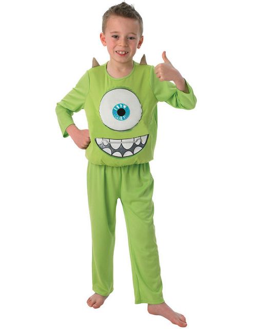 Image of Child Monsters University Deluxe Mike Costume Large