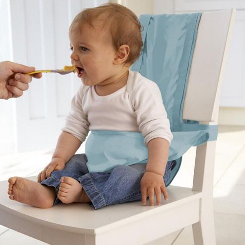 Image of Gro Travel Baby Chair Safety Harness - Aqua