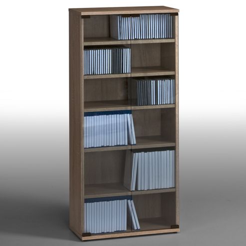 Image of Maja- M--bel Media Storage Cabinet - Sonoma-oak