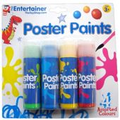The Entertainer 4 Poster Paints Set