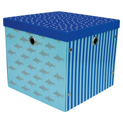 Image of Happy Storage Box Blue