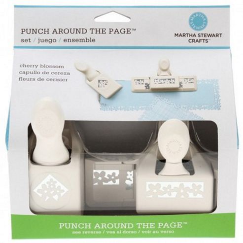 Image of Martha Stewart Punch Around The Page Set - Cherry Blossom